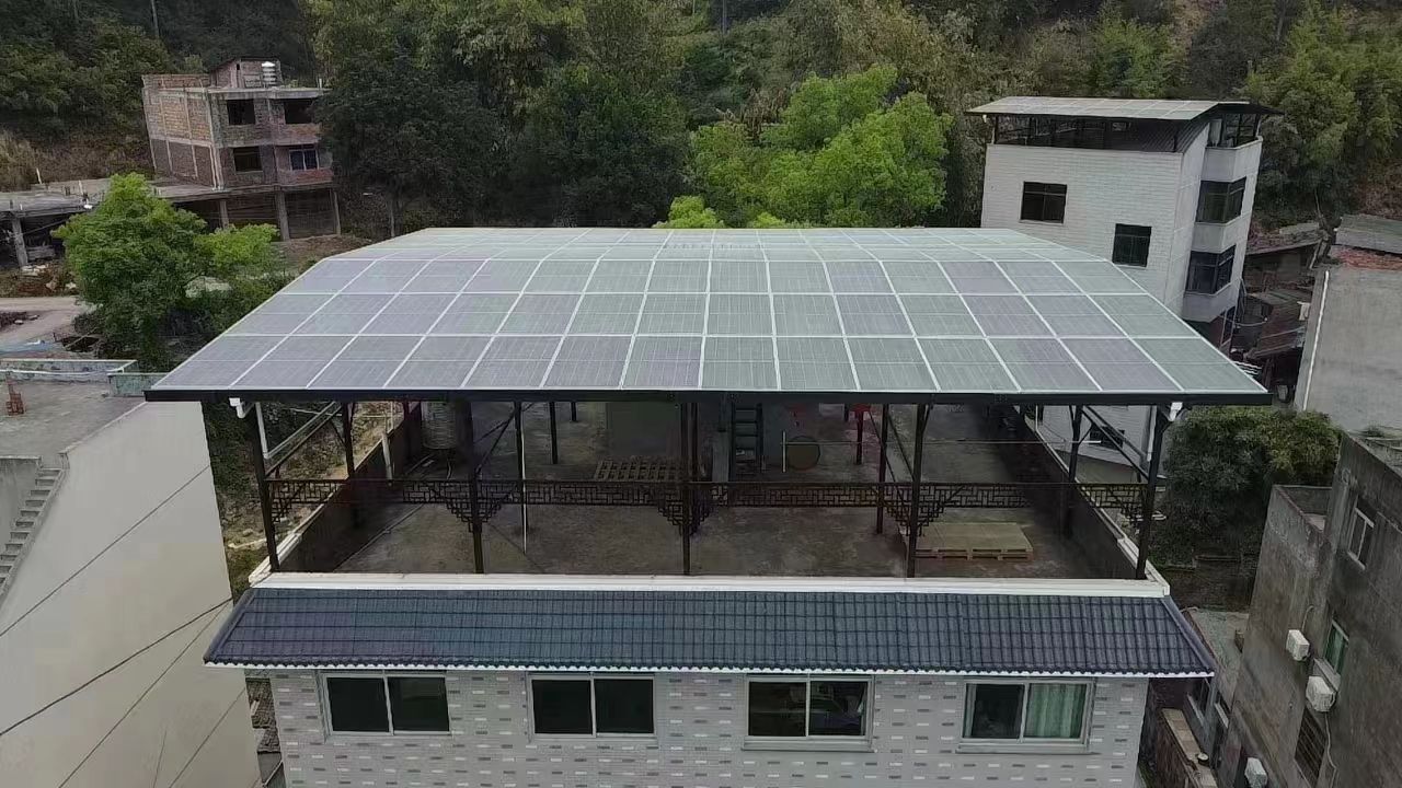 大连15kw+10kwh自建别墅家庭光伏储能系统